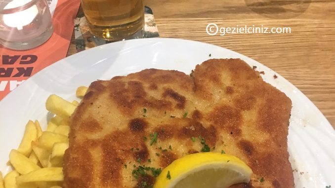 Andy's Krablergarten şnitzel Andy's Krablergarten şnitzel