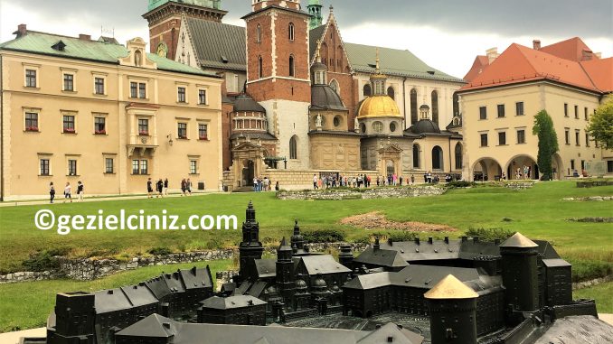 Krakow gezilecek yerler kale ici maket Krakow gezilecek yerler kale ici maket