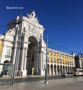 Lisbon guide Arc rua augusta