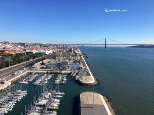 Lisbon guide port view