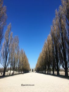 Dachau Concentration Camp road