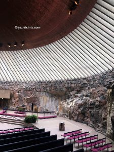 Helsinki gezilecek yerler Taş kilise