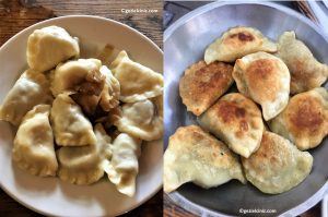 what to eat in Krakow Pierogi all