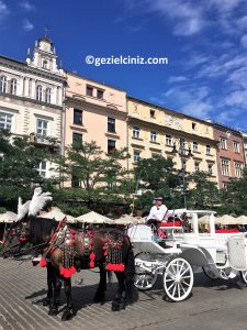 Krakow gezilecek yerler at arabası