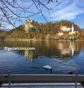 Bled Castle view